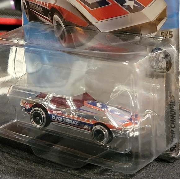 2019 Hotwheels Super Chromes Corvette Stingray Treasure Hunt. - Picture 6 of 14